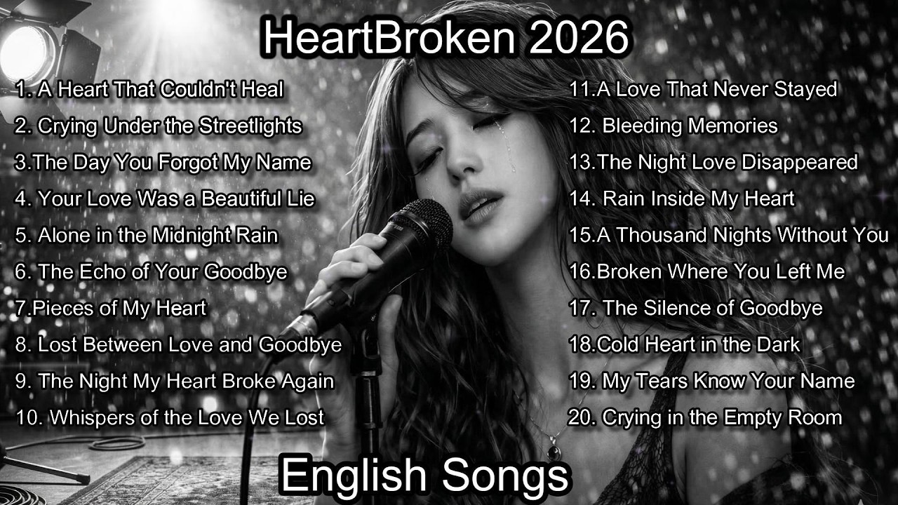 Beautiful Sad Love Song 2026 | Easy-Listening Sad Lyrics | New Song Love Melodies