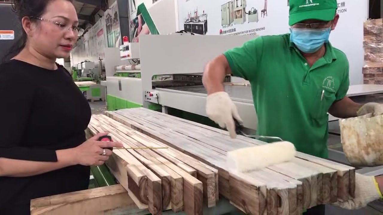QUY TRÌNH SẢN XUẤT TỦ - BÀN - GHẾ GỖ SOLID | THIẾT BỊ MÁY CHẾ BIẾN GỖ HIỆN ĐẠI TẠI THƯỢNG NGUYÊN