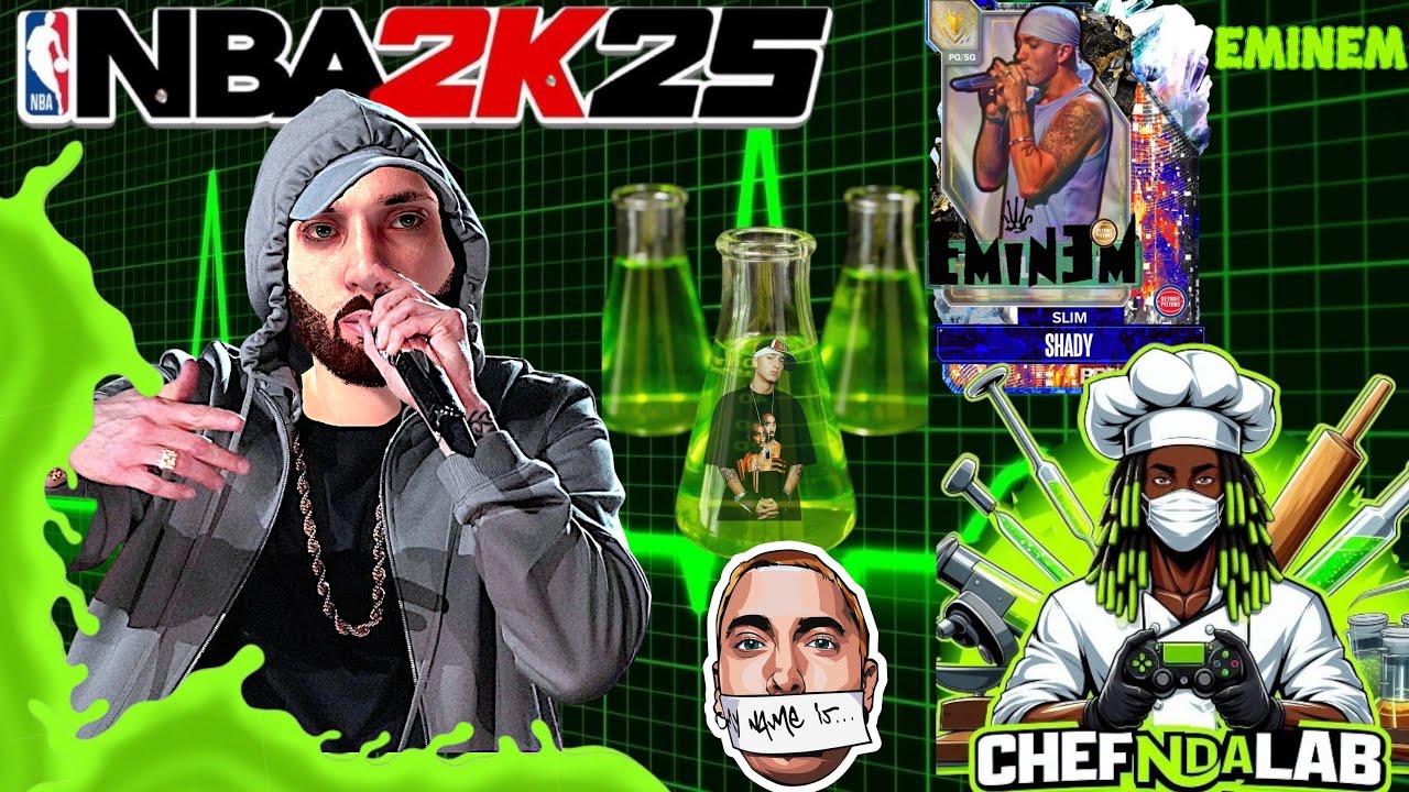 The Realest Eminem NBA 2k25 Face Creation (Chef's Edition) 💪🏾🔥🔥