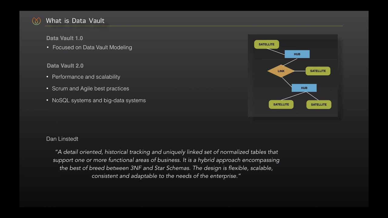 Differences between Data Vault&3NF&Dimensional Modeling