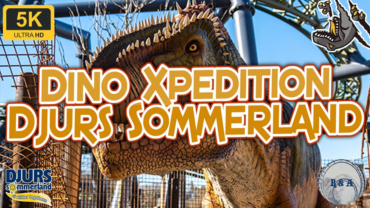 Dino Xpedition POV Djurs Sommerland 5K 60 fps