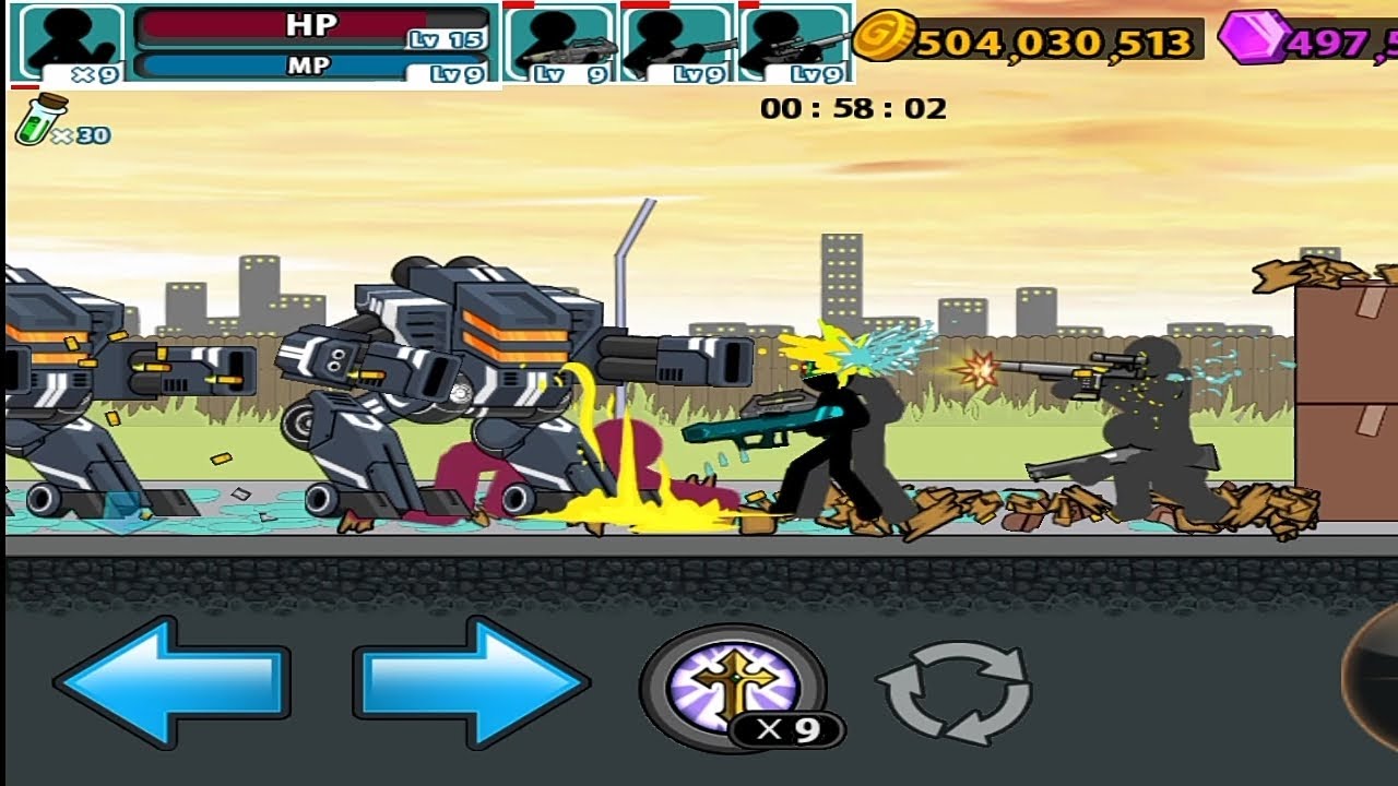 Last Level 60 🔥 Anger Of Stick 5 - Gameplay Walkthrough