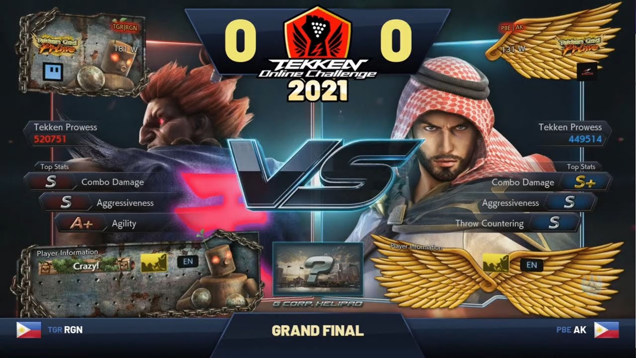 RGN (Акума) против AK (Шахин), TOC 2021, Гранд-финал турнира Masters на Филиппинах и в Восточной ...