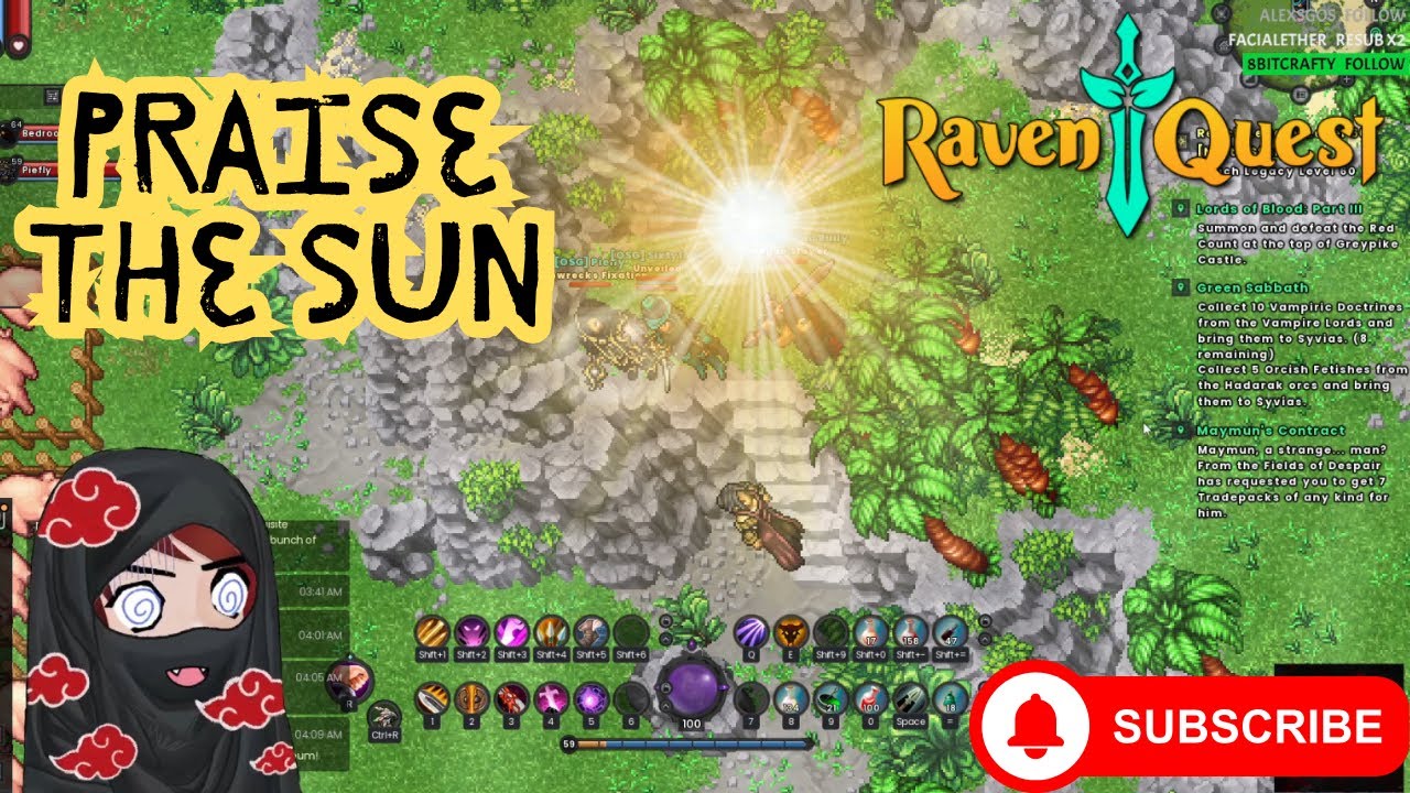 RavenQuest - Triggers at 5:30 AM Gilead Dynamic: PRAISE THE SUN! (Great for Gilead Ancient Runes)