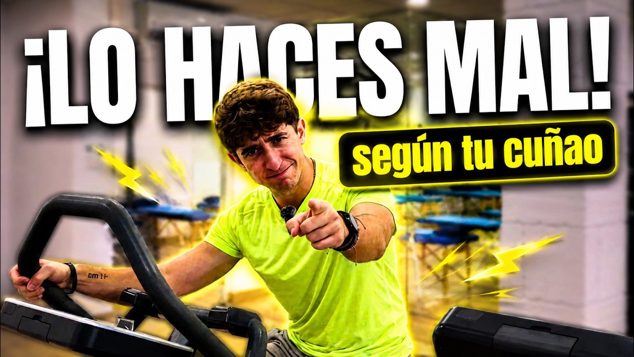 Asusté a todos con el modo CUÑAO FITNESS (Parodia)