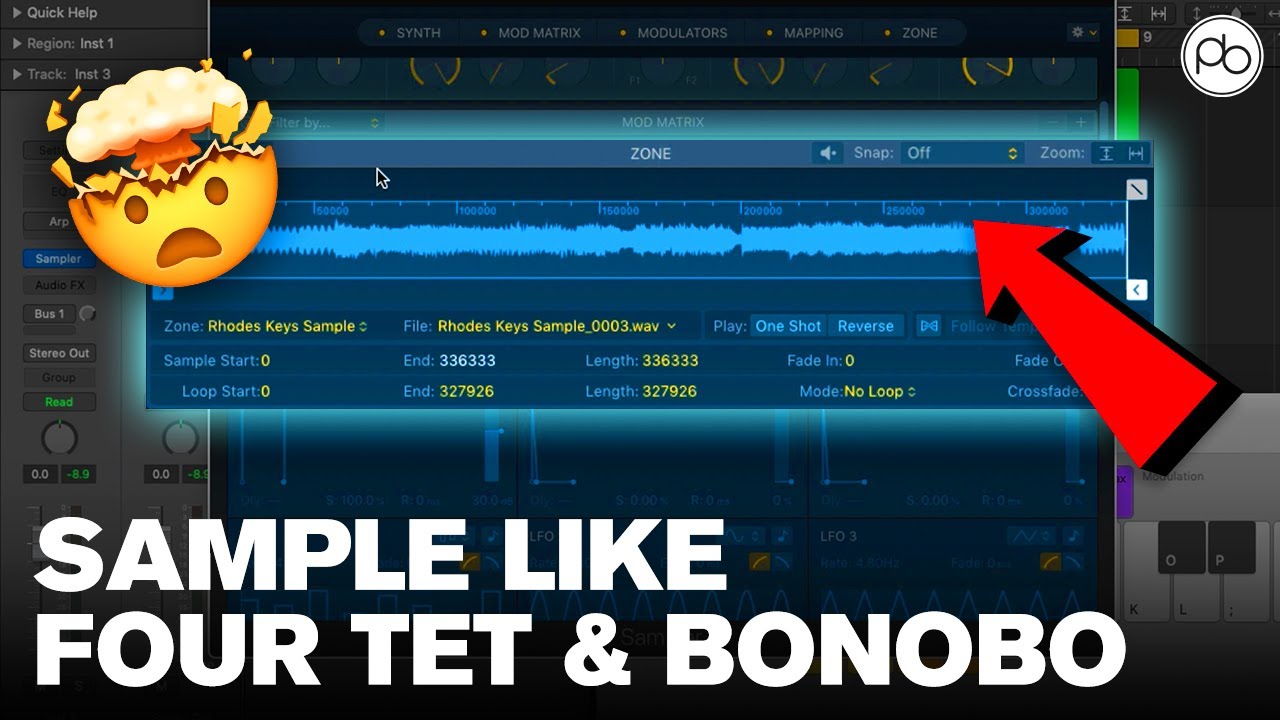 How To Chop Samples Like Bonobo and Four Tet in Logic Pro X