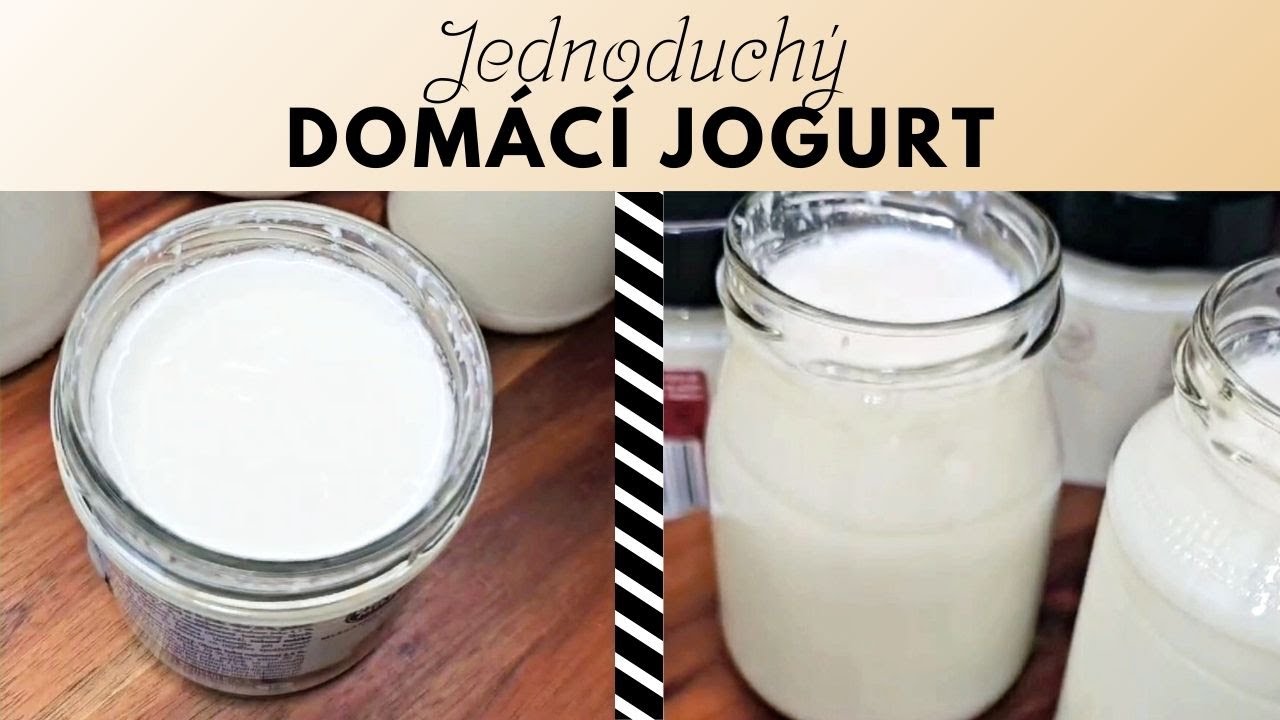 Jednoduchý domácí jogurt ze 2 ingrediencí