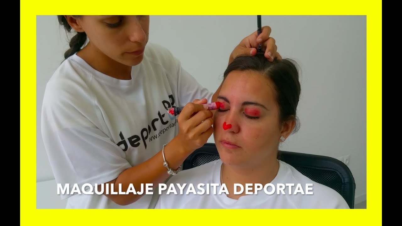MAQUILLAJE PAYASITA FANTASÍA DEPORTAE