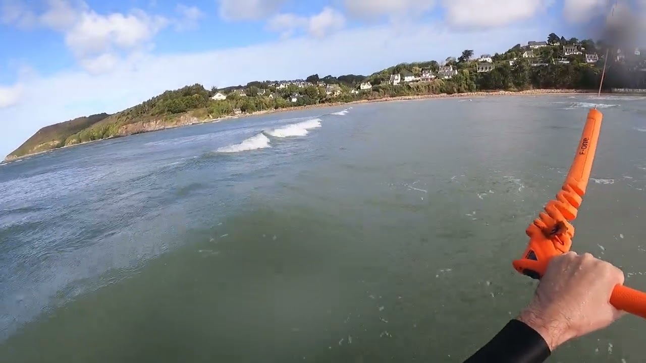 kitesurf mes débuts