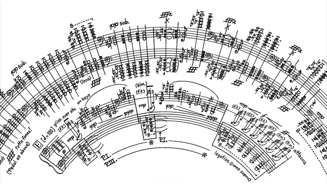 George Crumb - Makrokosmos II, Twelve Fantasy Pieces after the Zodiac (1972) [Audio + Score]