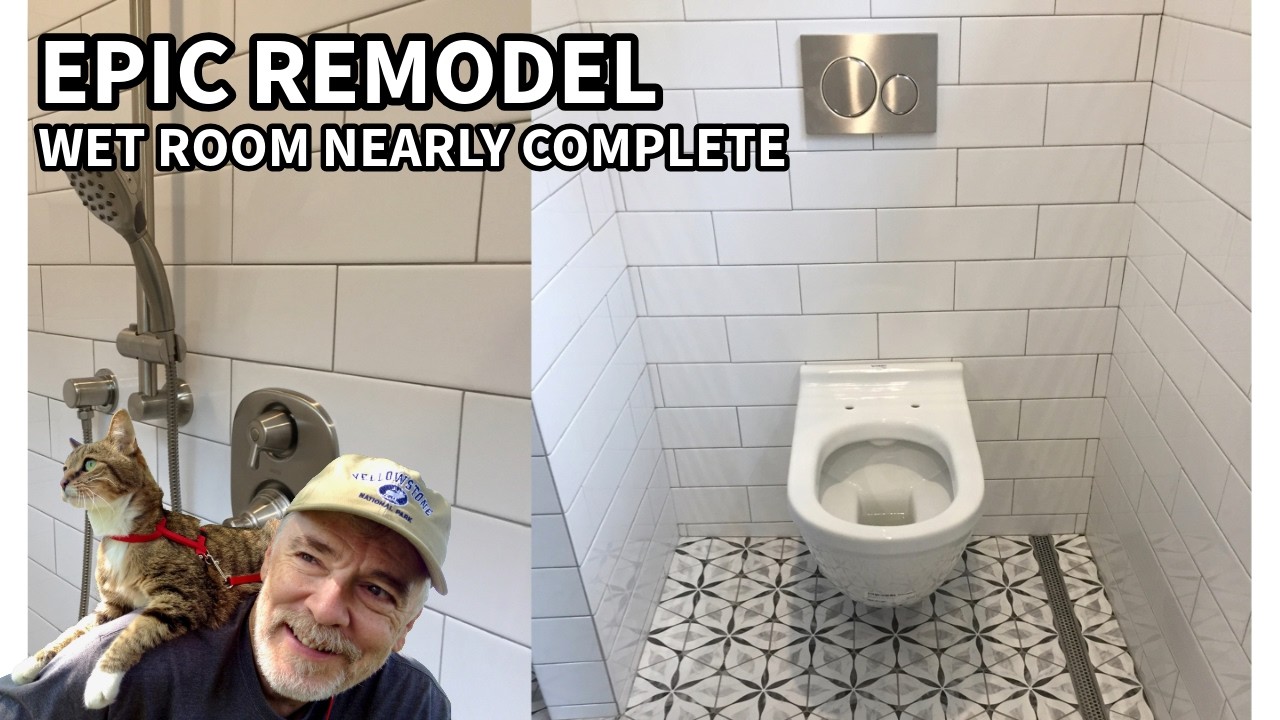 Epic Remodel - Part 24: Wet Room Nearly Complete