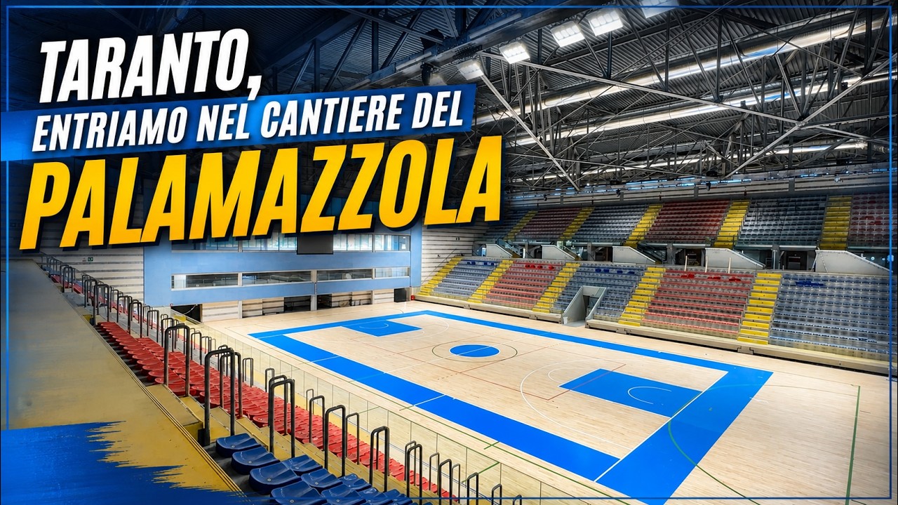 Taranto: entriamo nel cantiere del PalaMazzola