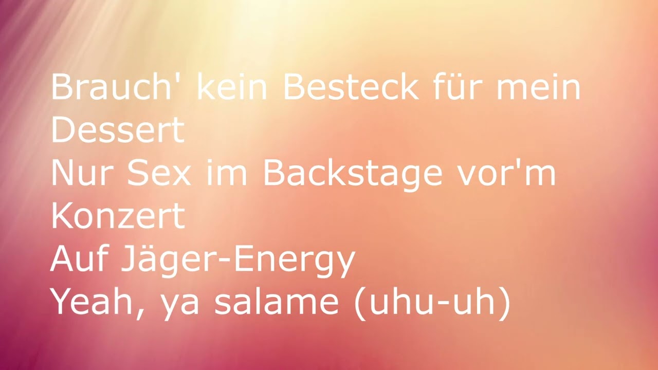 Bonez Mc x Raf Camora - Sommer [Lyric Video]