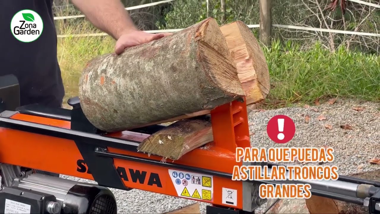 Puesta en Marcha y Funcionamiento Astilladora Domestica Sakawa AS6T