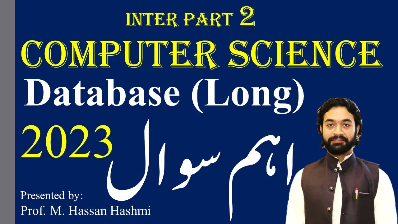 Most important long database questions 2023 | Database most important long questions | M. Hassan