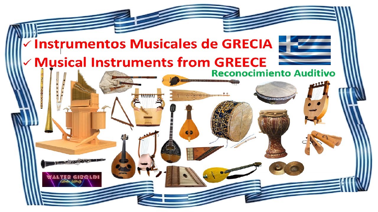 🇬🇷 Instrumentos Musicales de GRECIA | Musical Instruments from GREECE.