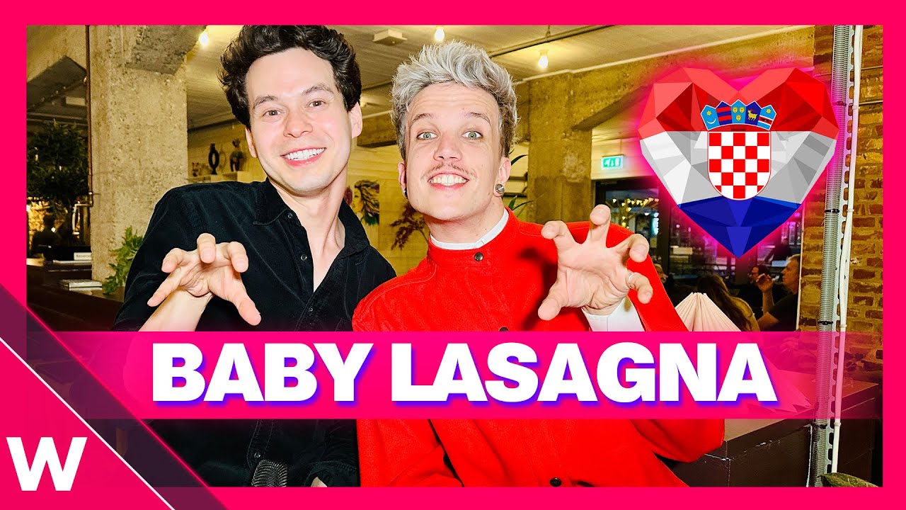 🇭🇷 Baby Lasagna (Хорватия 2024) — интервью с песней «Rim Tim Tagi Dim» | Евровидение 2024 Мальмё