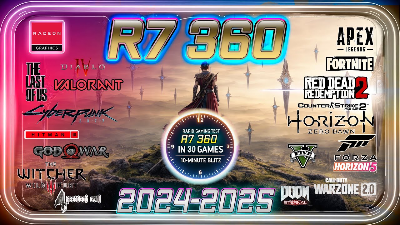 ⭕AMD Radeon R7 360 in 30 Games |   in 2025 &ndash; CAN IT SURVIVE?