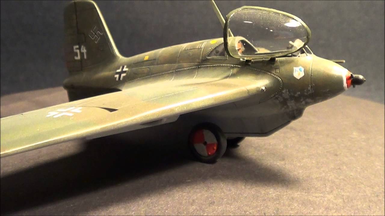 Me-163B Komet with CMK Resin Cockpit Upgrade Model Build