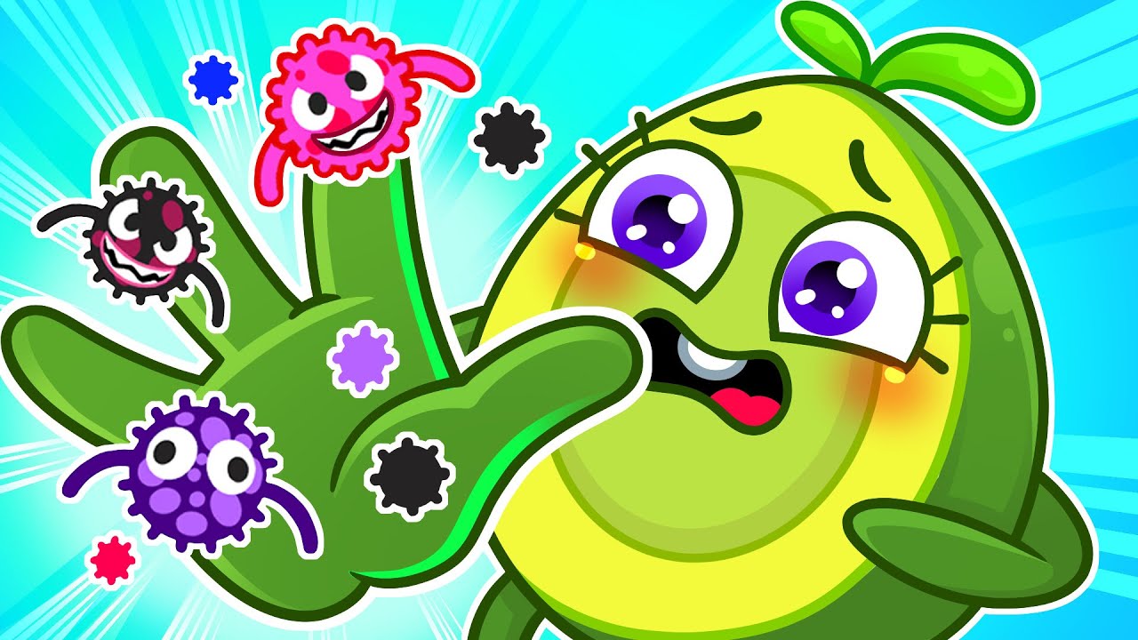 🤗💦 Wash Your Hands 🧼🛁 More Healthy Habits for Kids by Pit & Penny 🥑