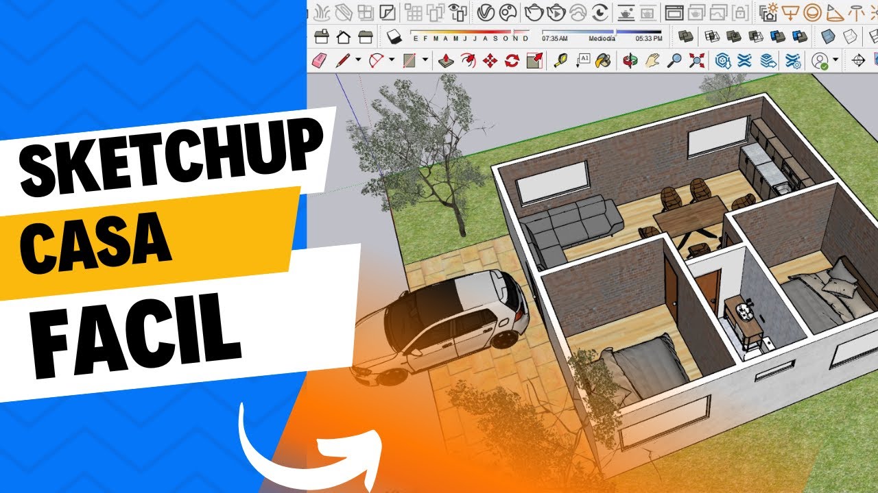 Tutorial SketchUp: Como hacer una casa