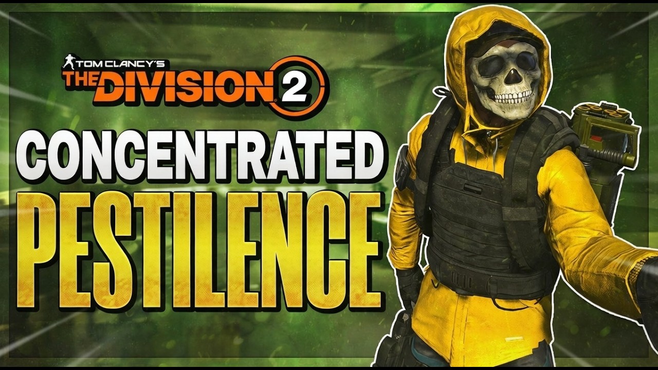 *INSANE SUPPORT DAMAGE* The Division 2: Pestilence Concentrated Company Build for ANY & ALL CONTENT!