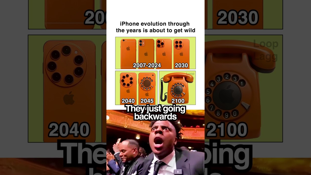 iPhone evolutions 🫨