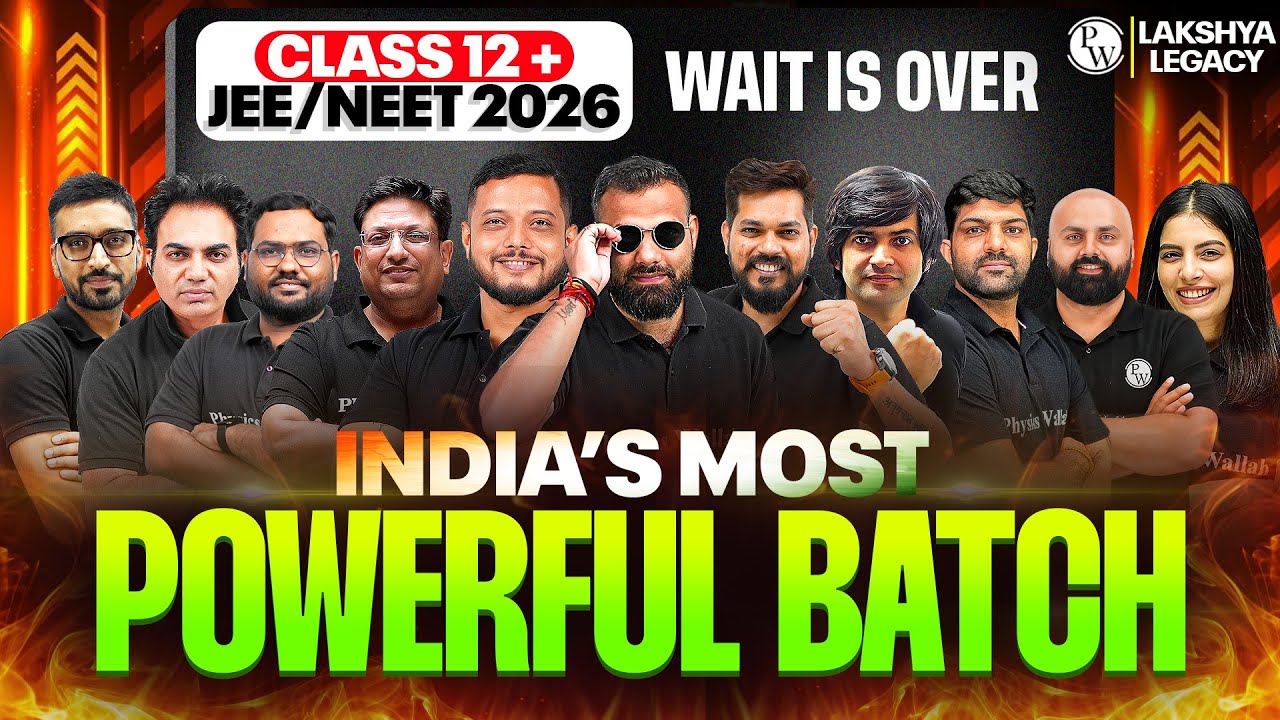 Biggest LAUNCH of Class 12 JEE/NEET🙏 Lakshya Batch