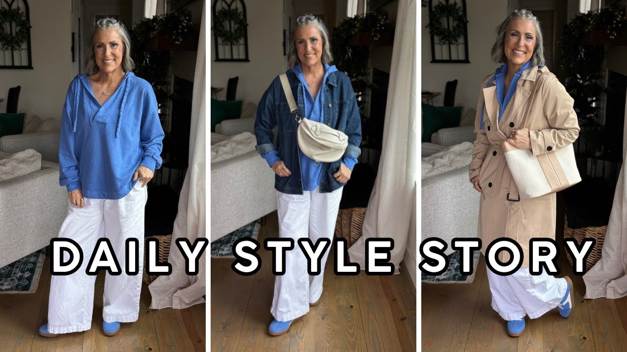 One Base Look, Two Spring Vibes | Work from Home to On the Go | Old Navy, Walmart & Amazon