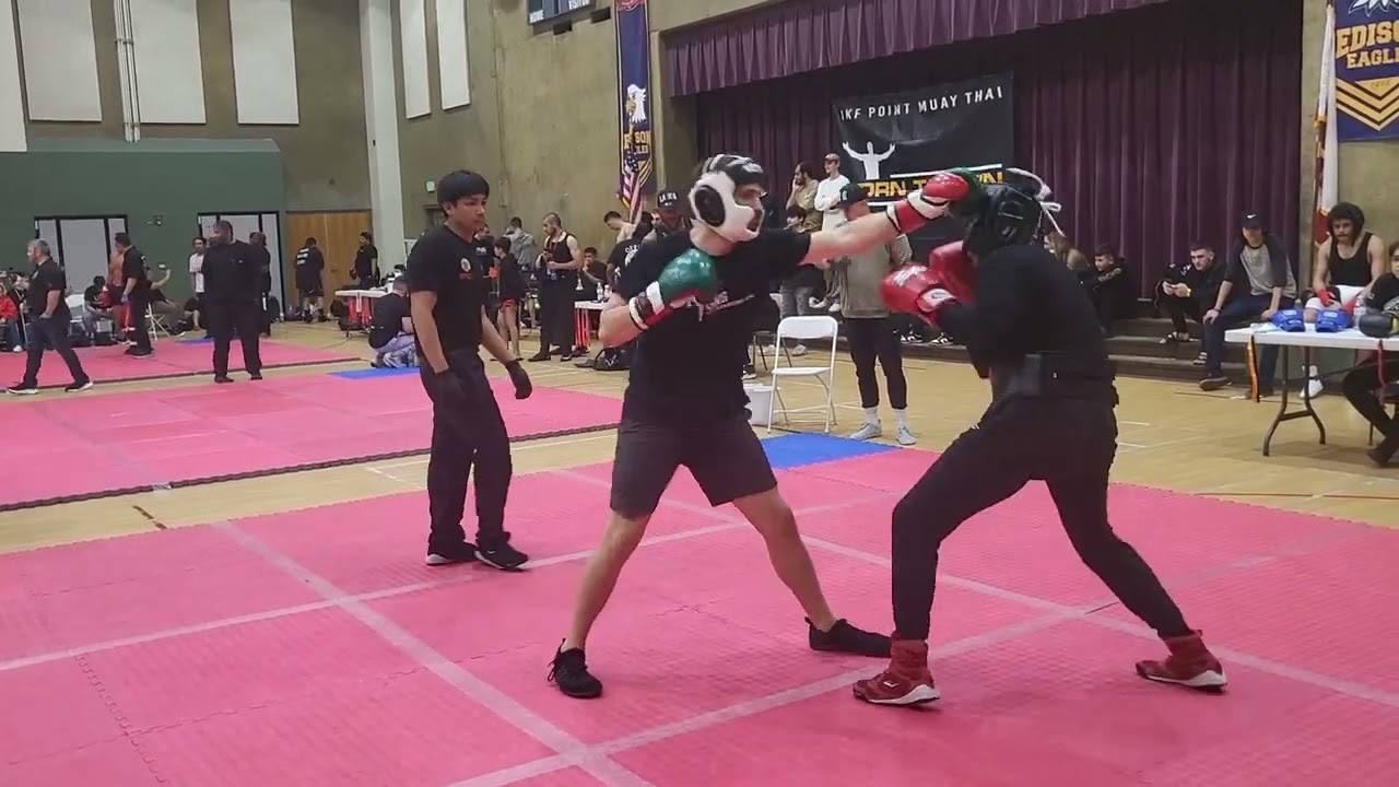 My first point boxing match (advanced division) pbsc