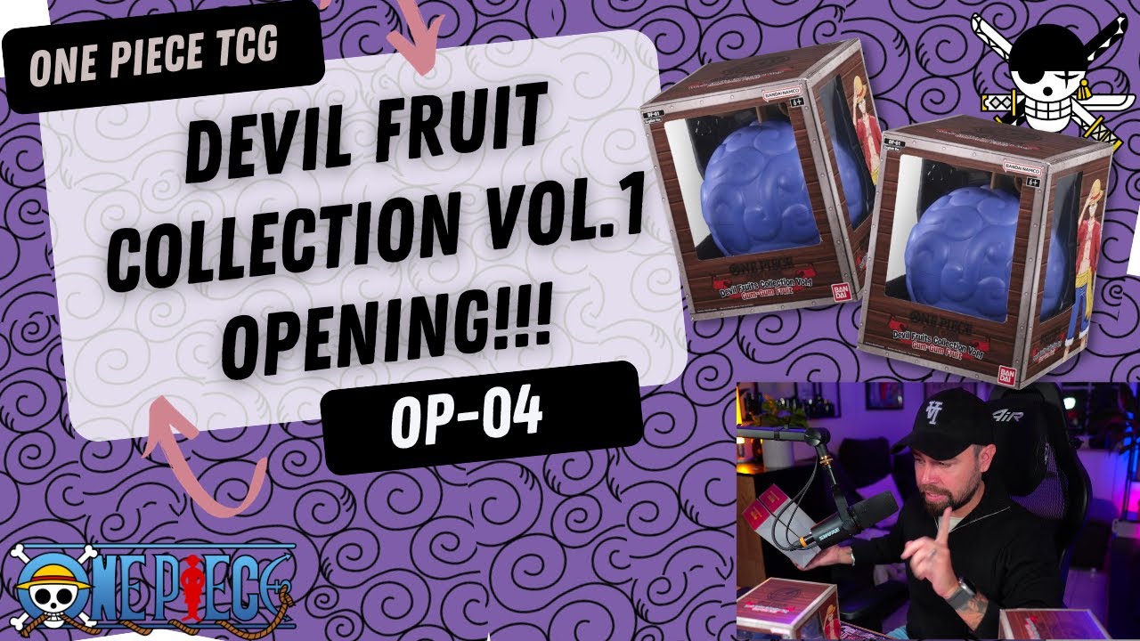 Devil Fruit Collection Vol.1 🍇 Opening!! One Piece TCG - Restriction Talk & Gift Boxen🔥🔥