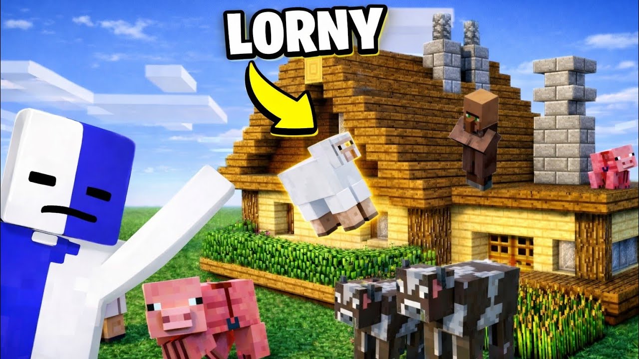 🐕ПРЯТКИ ЗА ЖИВОТНЫХ В МАЙНКРАФТЕ С ЛОРНИ | BSgormYT и Lorny в Майнкрафте