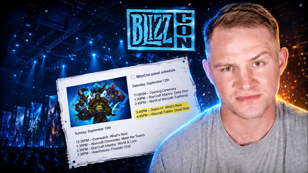 The BLIZZCON SCHEDULE Leak Looks TOO Perfect&hellip;