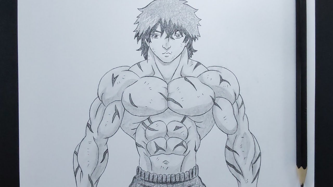 How To Draw Baki Hanma Step By Step || Easy Anime Drawing