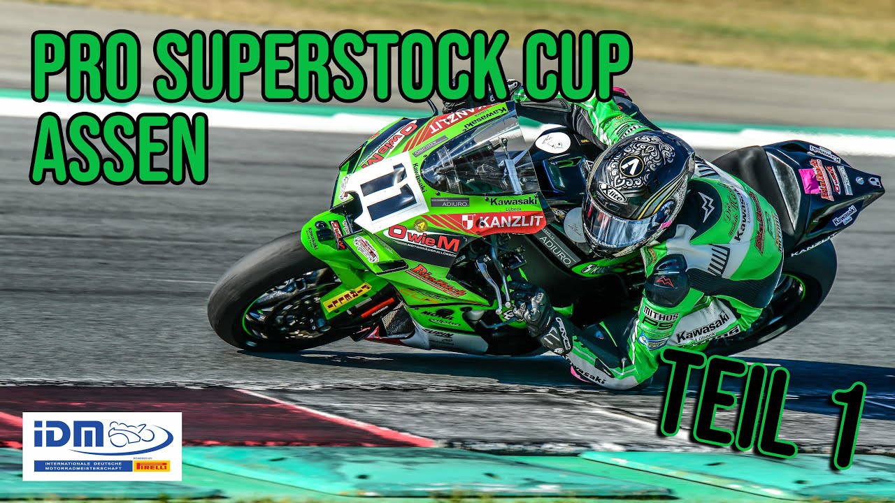 Assen 2022 IDM Pro Superstock Cup - Training / Quali - Johann Flammann