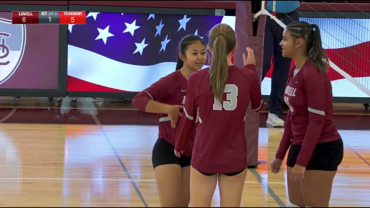Lowell High School girls' varsity volleyball vs. Tewksbury | September 17, 2025
