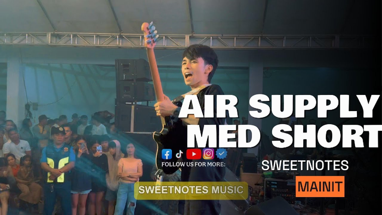 Air Supply Medley (Short) - Sweetnotes Live @ Brgy. Mainit Davao Delo Norte