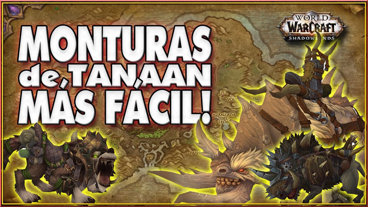 💥 Las MONTURAS de TANAAN AHORA MÁS FÁCILES de CONSEGUIR 💥