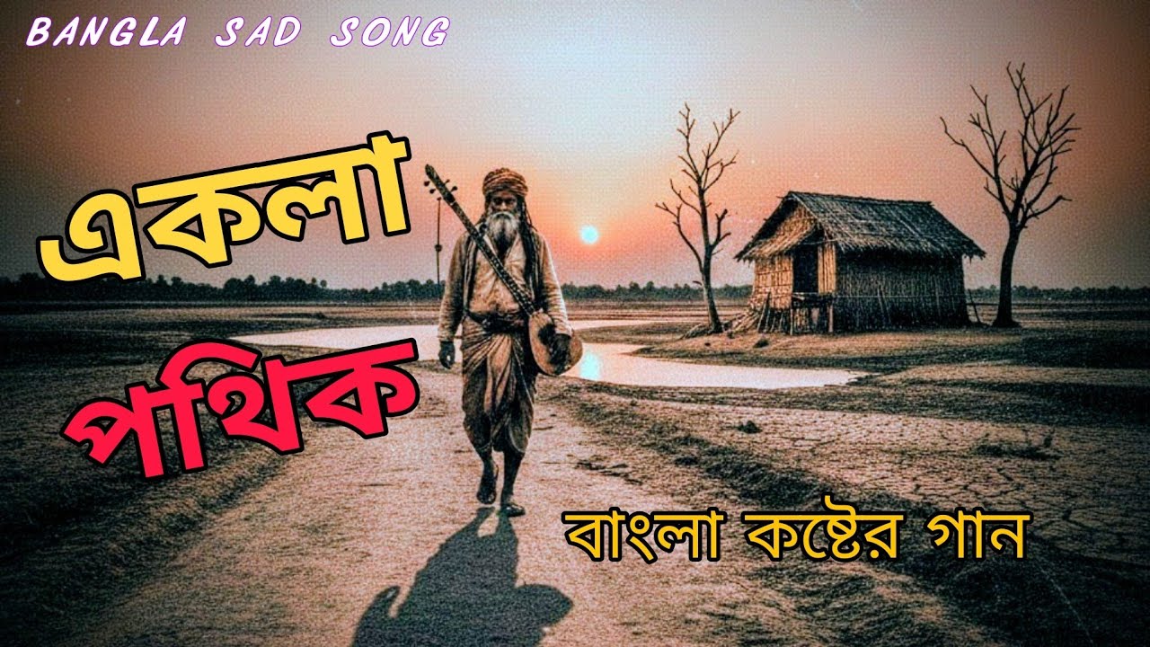 Ekla Pothik | Ekla Pothik | Bangla sad song | Sur Lahari Studio 