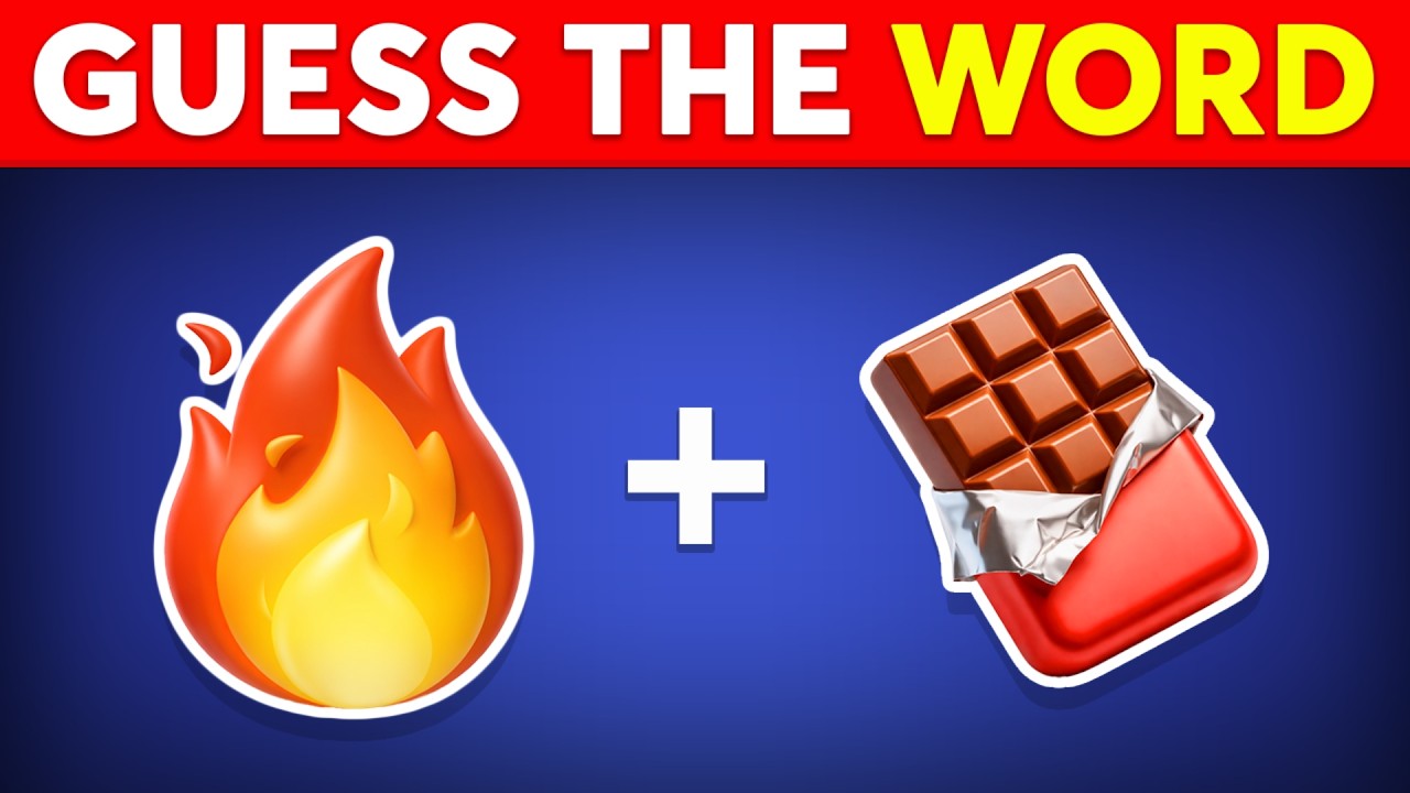 Guess the WORD by Emojis? 🤯 Best Emoji Quiz Challenge 2026