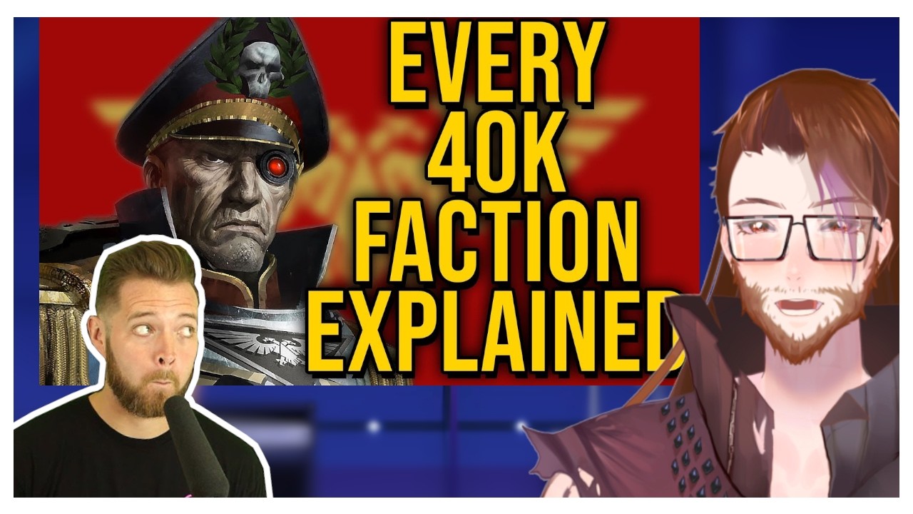 Geo Reacts to Bricky's Warhammer 40k Faction Breakdown