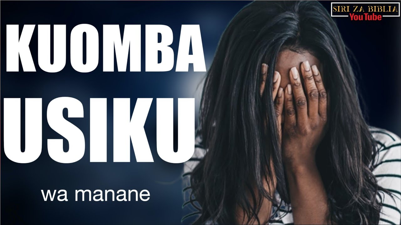 KANUNI ZA KUOMBA USIKU WA MANANE // HATARI YA USIKU
