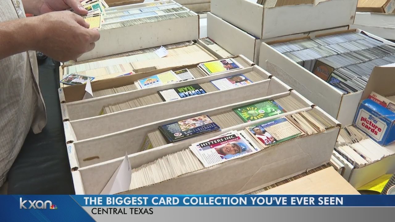 7 million cards and counting: A Central Texas man's quest to catalog baseball collections
