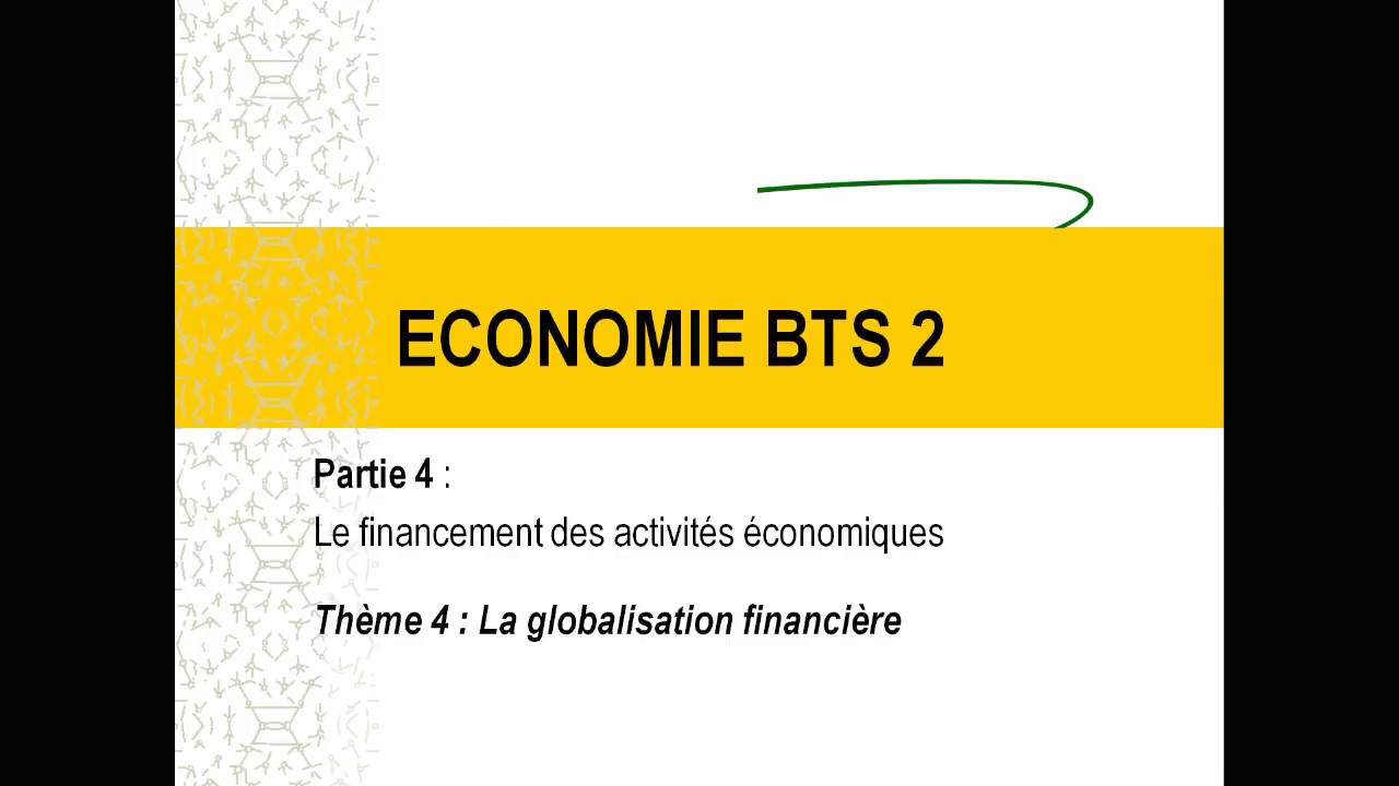 4 La globalisation financière