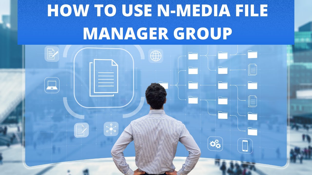N-Media Frontend File Manager - Using Groups
