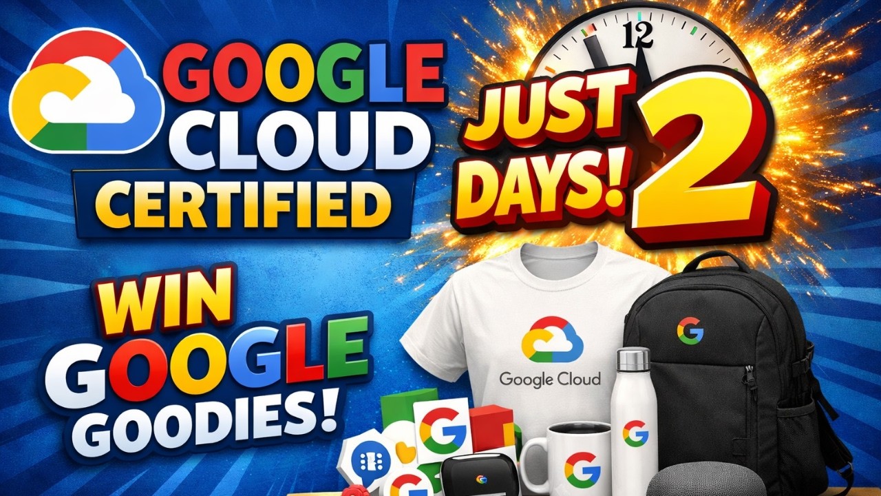 Google Cloud Certified in Just 2 Days | Win Google Goodies | Generative AI Leader Training Event !!