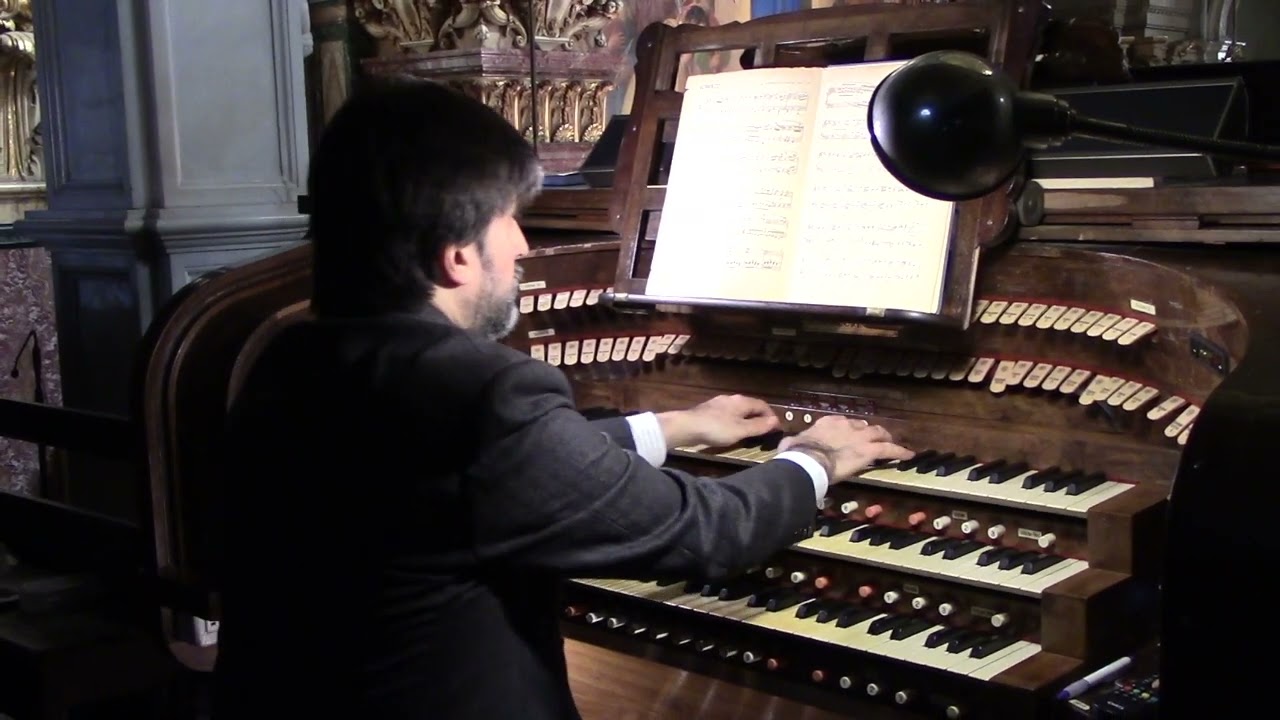 Federico CAUDANA (1878-1963): Scherzo in do min. | Paolo Bottini, organo