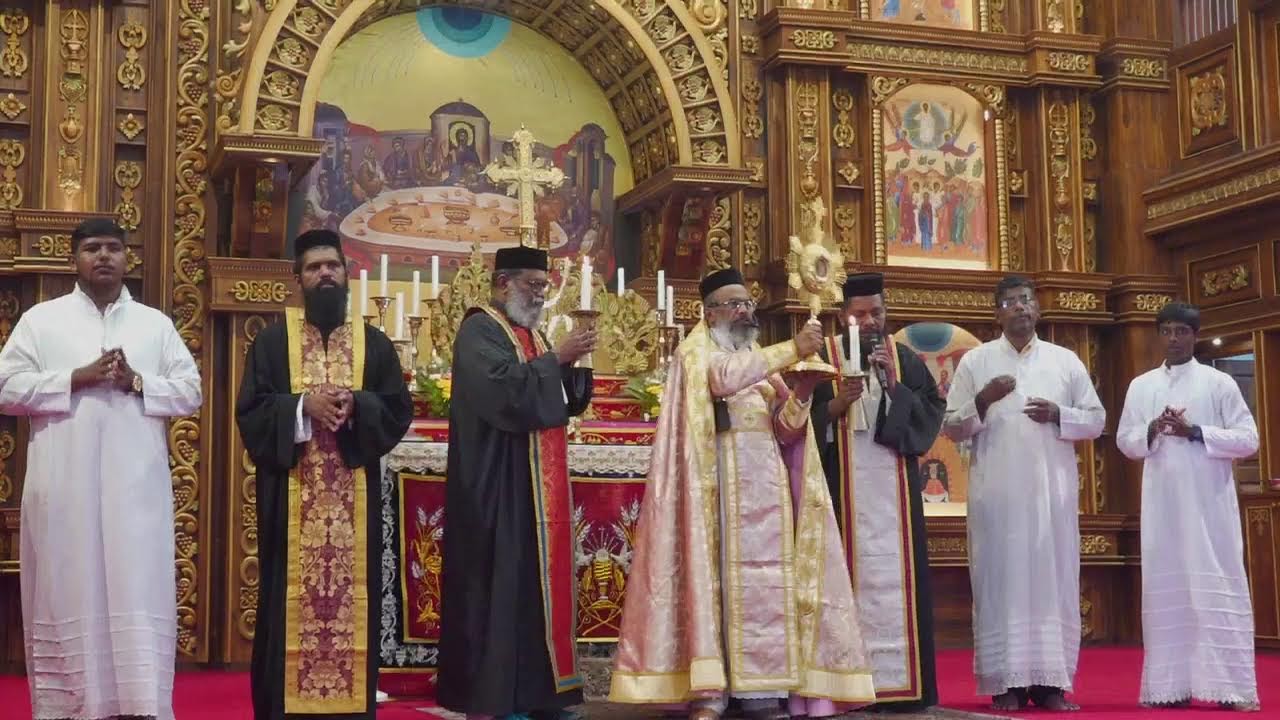 Holy Mass - St Mary's Orthodox Syrian Cathedral, Brahmavar