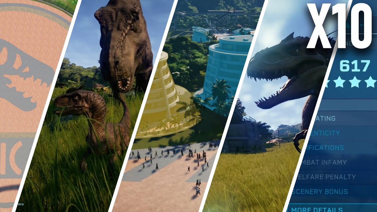 10 Most asked questions about Jurassic World Evolution | Beginner tips