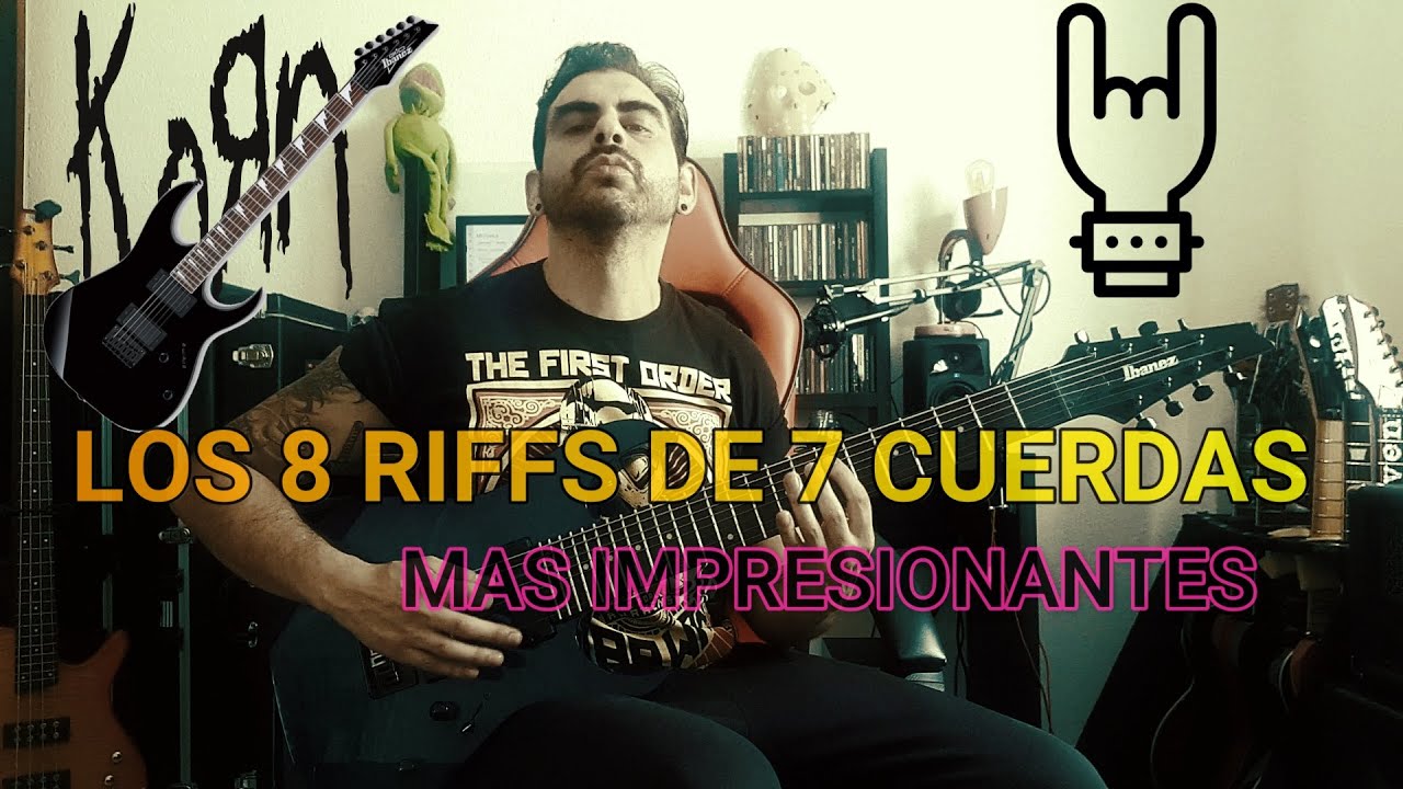 8 EASY 7 STRINGS RIFFS